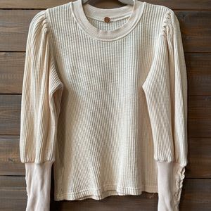 Free People Tasha thermal long sleeve